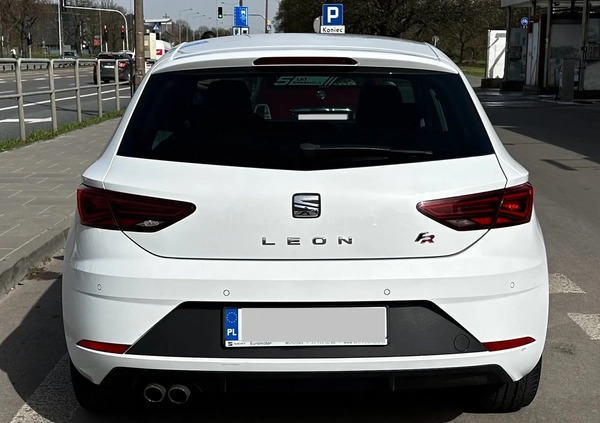 Seat Leon cena 65000 przebieg: 49777, rok produkcji 2018 z Warszawa małe 379